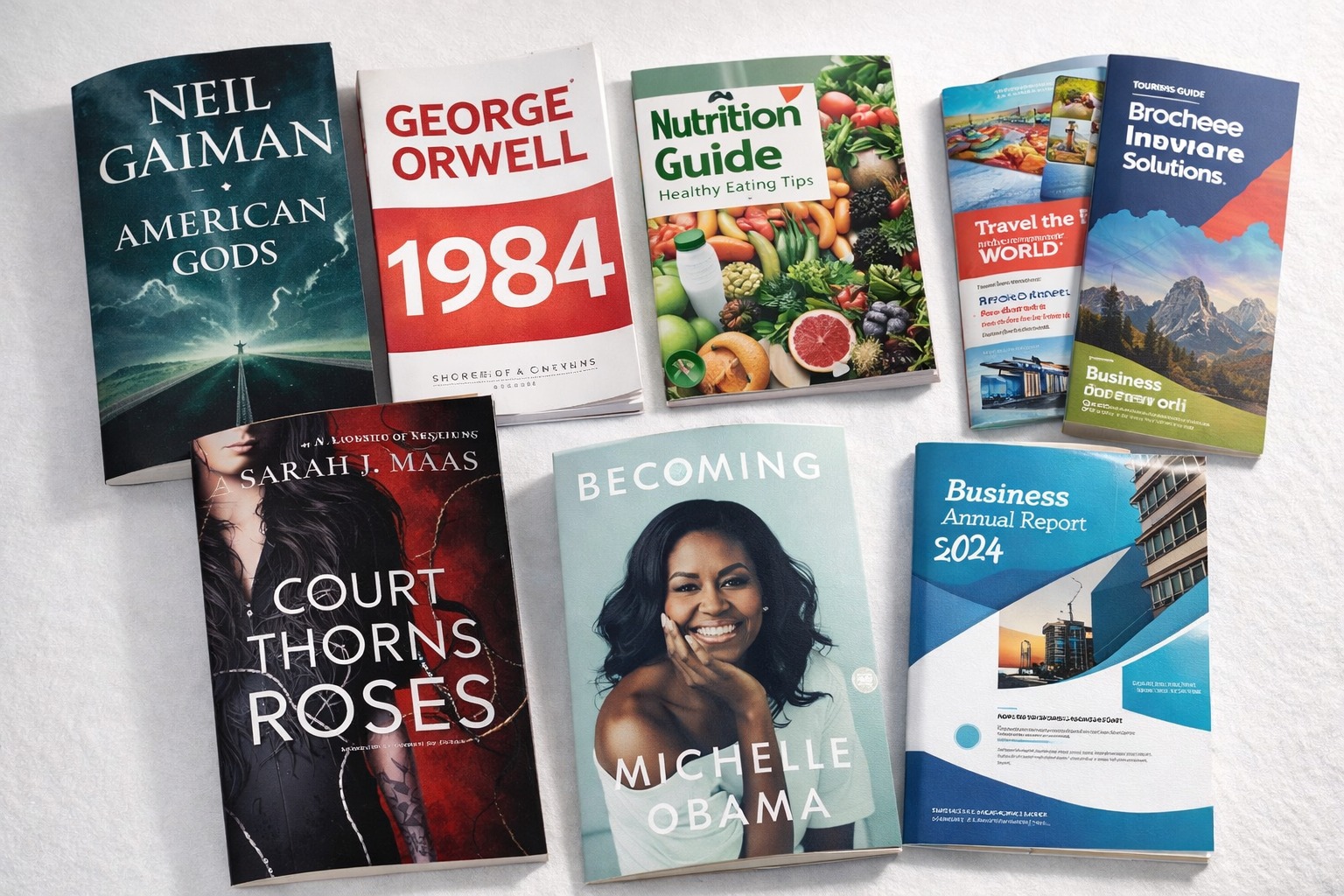 Books and pamphlets printed by Hibyte Graphics